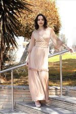 MAXI DRESS WITH RUFFLE DETAILS - Image 4