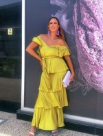 MAXI TIERED DRESS - Image 5