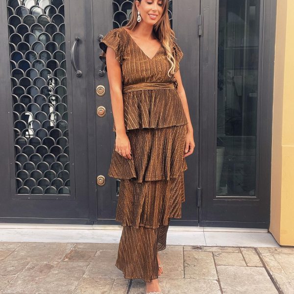 MAXI TIERED DRESS