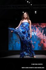 MAXI TIERED STRAPLESS DRESS - Image 8