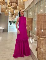 MAXI HALTER DRESS - Image 2