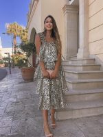 MIDI TIERED DRESS - Image 7