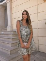 MIDI TIERED DRESS - Image 9