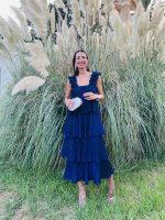 MIDI TIERED DRESS - Image 17