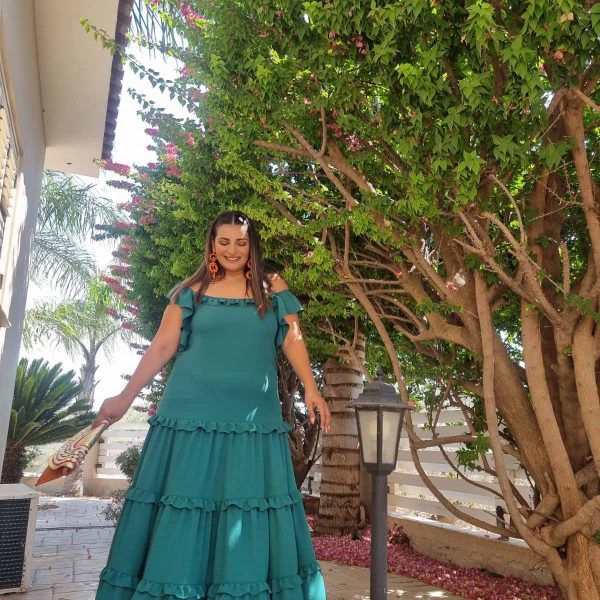 MAXI TIERED DRESS