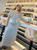 MAXI DRESS SEQUIN
