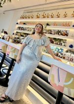 MAXI DRESS SEQUIN - Image 4