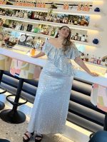 MAXI DRESS SEQUIN - Image 5