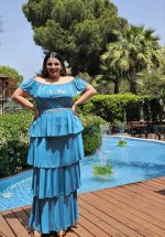 MAXI TIERED DRESS