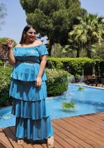 MAXI TIERED DRESS - Image 8