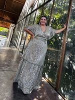 MAXI DRESS V NECK - Image 2