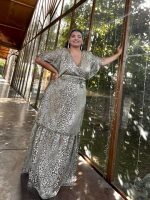 MAXI DRESS V NECK - Image 4