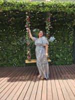 MAXI DRESS V NECK - Image 9