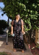 MAXI DRESS V NECK - Image 2
