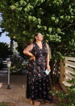 MAXI DRESS V NECK - Image 7