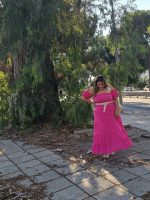 LONG RUFFLED DRESS - Image 5