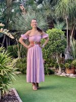 LONG RUFFLED DRESS - Image 14