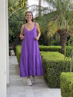 MIDI FLARED DRESS