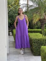 MIDI FLARED DRESS - Image 2