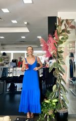 MIDI FLARED DRESS - Image 5
