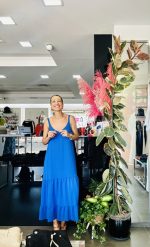 MIDI FLARED DRESS - Image 7