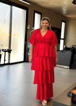 MAXI TIERED DRESS