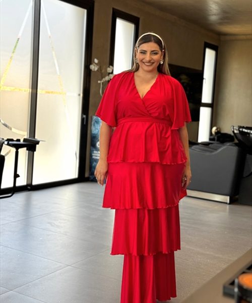 MAXI TIERED DRESS