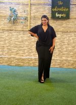 MAXI DRAPED JERSEY DRESS - Image 4