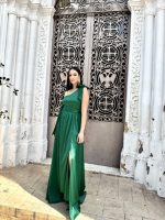 MAXI DRESS ONE SHOULDER BOW - Image 2