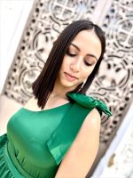 MAXI DRESS ONE SHOULDER BOW - Image 3