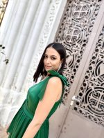 MAXI DRESS ONE SHOULDER BOW - Image 4