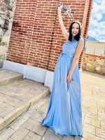 MAXI DRESS ONE SHOULDER BOW - Image 17