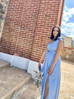 MAXI DRESS ONE SHOULDER BOW - Image 19