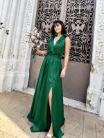 MAXI DRESS BOW SHOULDERS - Image 2