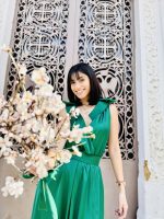 MAXI DRESS BOW SHOULDERS - Image 5