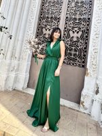 MAXI DRESS BOW SHOULDERS - Image 7