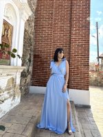 MAXI DRESS BOW SHOULDERS - Image 13