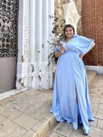 MAXI DRESS SHORT SLEEVE - Image 13