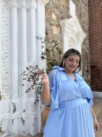 MAXI DRESS SHORT SLEEVE - Image 15