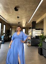 MAXI DRESS SHORT SLEEVE - Image 2
