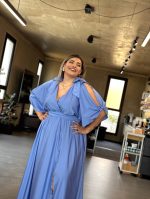 MAXI DRESS SHORT SLEEVE - Image 3