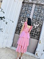 MIDI TIERED DRESS - Image 4