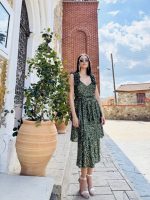 MIDI DRESS TIERED SEQUIN - Image 9