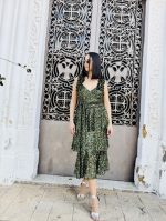 MIDI DRESS TIERED SEQUIN - Image 12