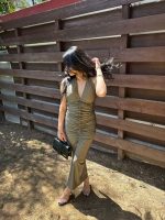 MAXI RUCHED DRESS - Image 12