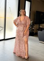 MAXI SEQUIN DRESS