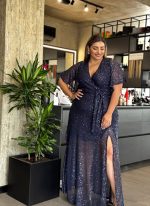 MAXI SEQUIN DRESS - Image 5