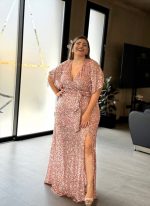 MAXI SEQUIN DRESS - Image 6