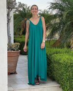 MAXI DRESS TIE STRAPS - Image 2