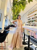 JUMPSUIT WITH MAXI CAPE - Image 2